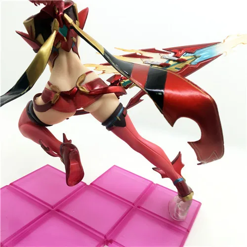 17 Anime Action Figure Xenoblade 2 Chronicles Game Fate Over Pyra Hikari Fighting Ver Pvc Collection Figures Toy with gift (4)
