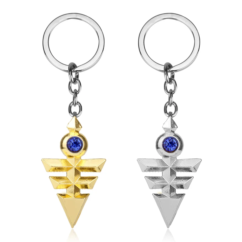 Dongsheng Hot Anime Jewelry Yugioh Cosplay Pyramid Egiziano Eye Of Horus Yu-Gi-Oh Portachiavi Yugioh Zexal Yuma Cosplay Portachiavi