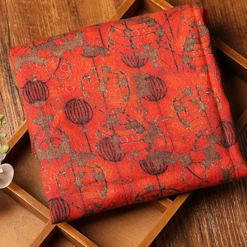 Высококачественная хлопковая ткань с рисунком фонаря рами, Тюлевая ткань для свадебного платья, ткани для лоскутного шитья