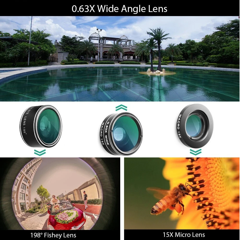 Ascromy-Waterproof-Heavy-Duty-Phone-Case-Cover-Protector-For-iPhone-XS-Max-XR-X-8-7-6-6s-Plus-5s-Fisheye-Marco-Wide-Camera-Lens (6)