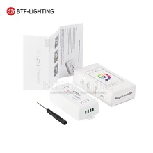 SP105E Bluetooth WS2811 WS2812B led controller SK6812 RGB/RGBW APA102 WS2801 pixels Led Strip Leds DC5V-24V