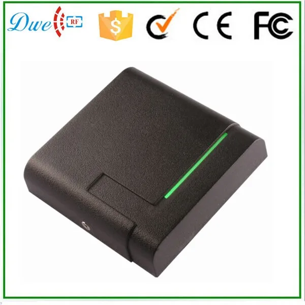 

DWE CC RF 2015 new design13.56mhz wiegand 26 waterproof smart rfid reader with card management access control reader