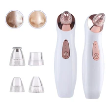 Черный уход за кожей пор вакуумная акне алмазная микродермабразия точки угрей вибратор инструмент для удаления прыщей