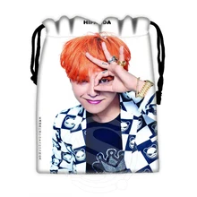 H-P664 на заказ Bigbang#1 drawstring Сумки для мобильного телефона планшета ПК упаковка подарок Bags18X22cm SQ00806# H0664
