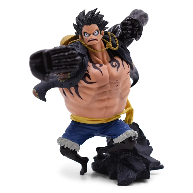 

5.6" 14cm One piece Gear fourth Monkey D Luffy Anime Collectible Action Figure PVC toys Christmas gift for Children Birthday