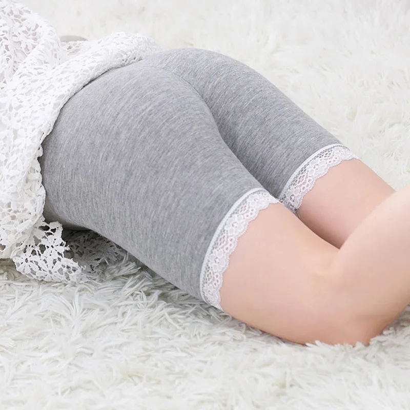 

Candy Color Girls Safety Short Pants Underwear Lace Cotton Girl Shorts Leggings Trousers Girls boxer briefs Plus Size Leggins