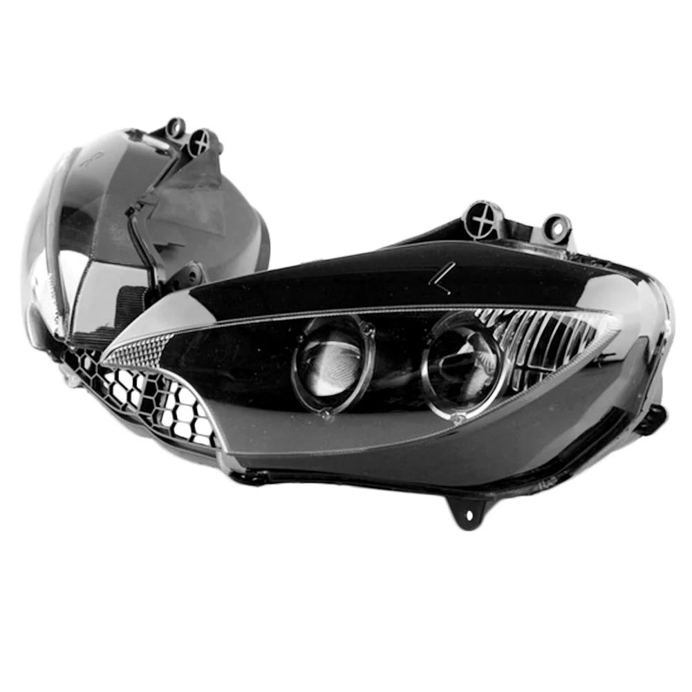 Headlight Headlamp For Yamaha YZF R6 2003 2004 2005 YZF-R6 03 04 05 Clear Head light lamp Black Color