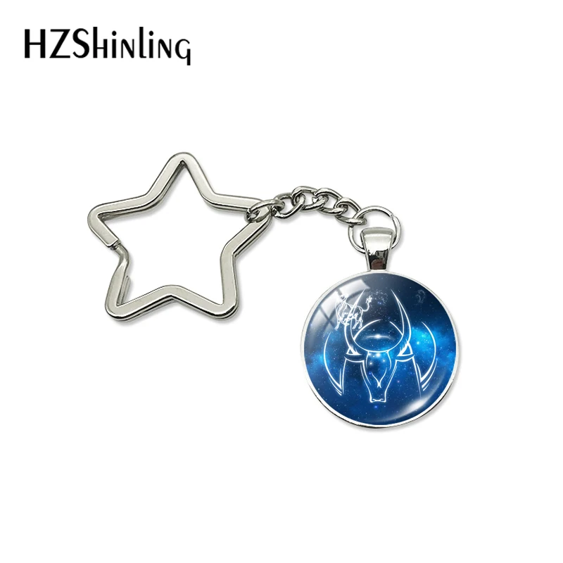 Модный милый мультяшный гороскоп Девы женщины дети Знак зодиака звезда брелок из