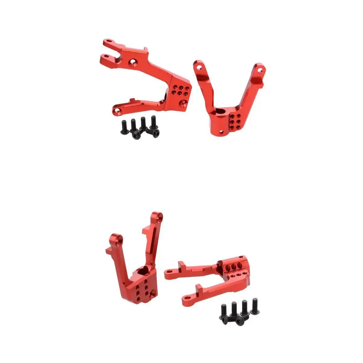 1/10 RC Vehicle Model 4pcs Front Rear Shock Tower for Axial SCX10 II 90046/90047 