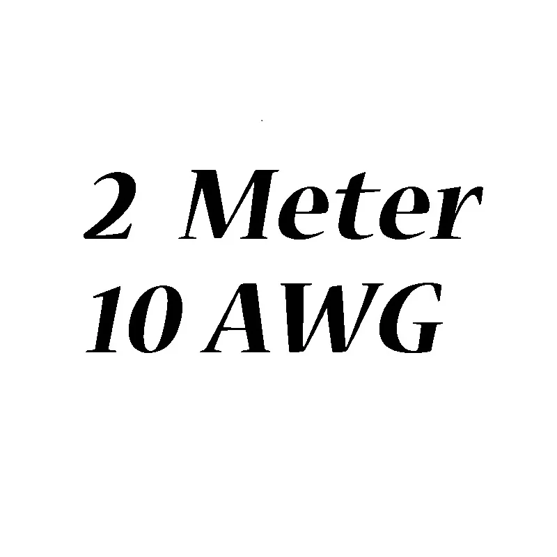 Fil de silicone 10AWG 2 mètres pour RC - Lot de 3