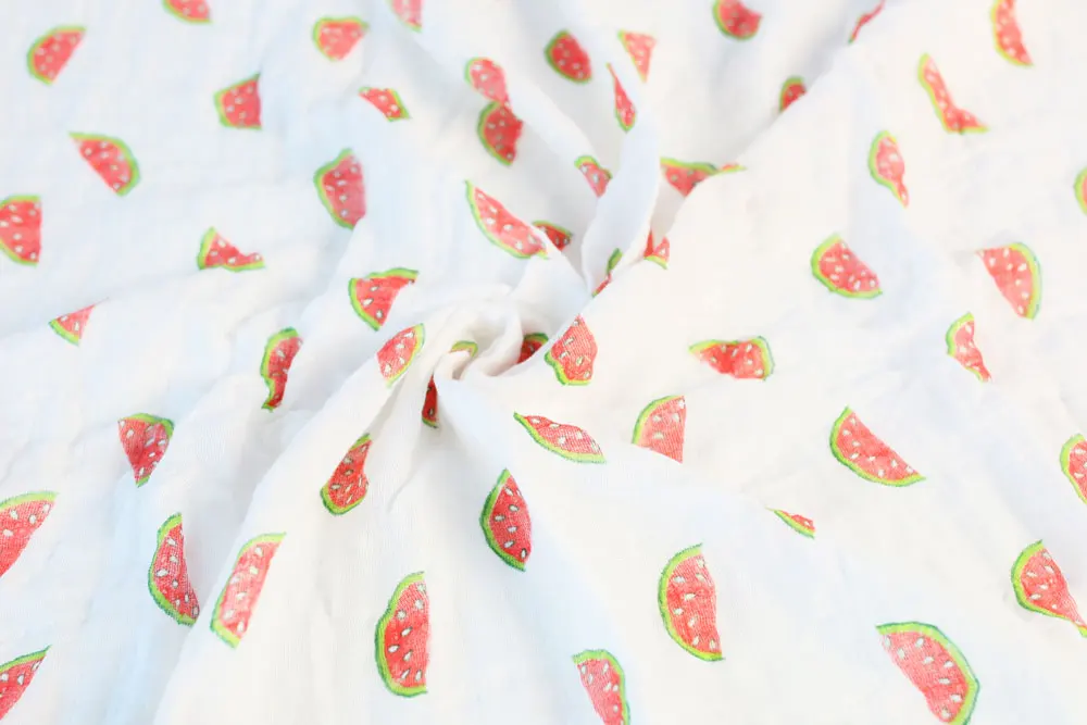 Happy Flute Лето муслиновое бамбуковое детское полотенце одеяло для новорожденных Детское Пеленальное Одеяло для младенцев 120x120 см