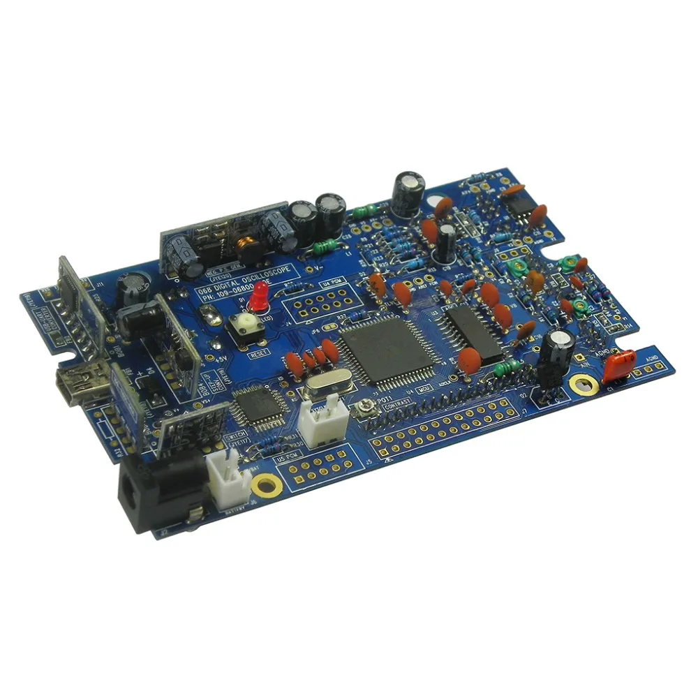 Карманный цифровой осциллограф E learning Competition DIY Kit Parts DSO068 Частотомер|Осциллографы|