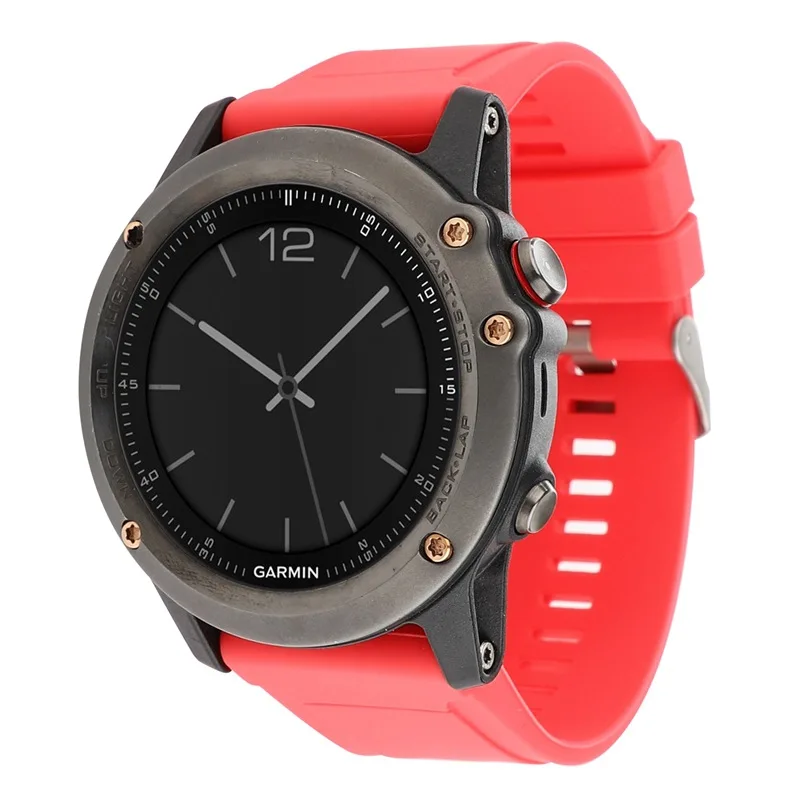 26 22 20 мм смарт часы ремешок для Garmin Fenix 6X pro 6 6s 5X5 5S 3 3HR часы Quick Release силиконовый ремешок с регулировкой