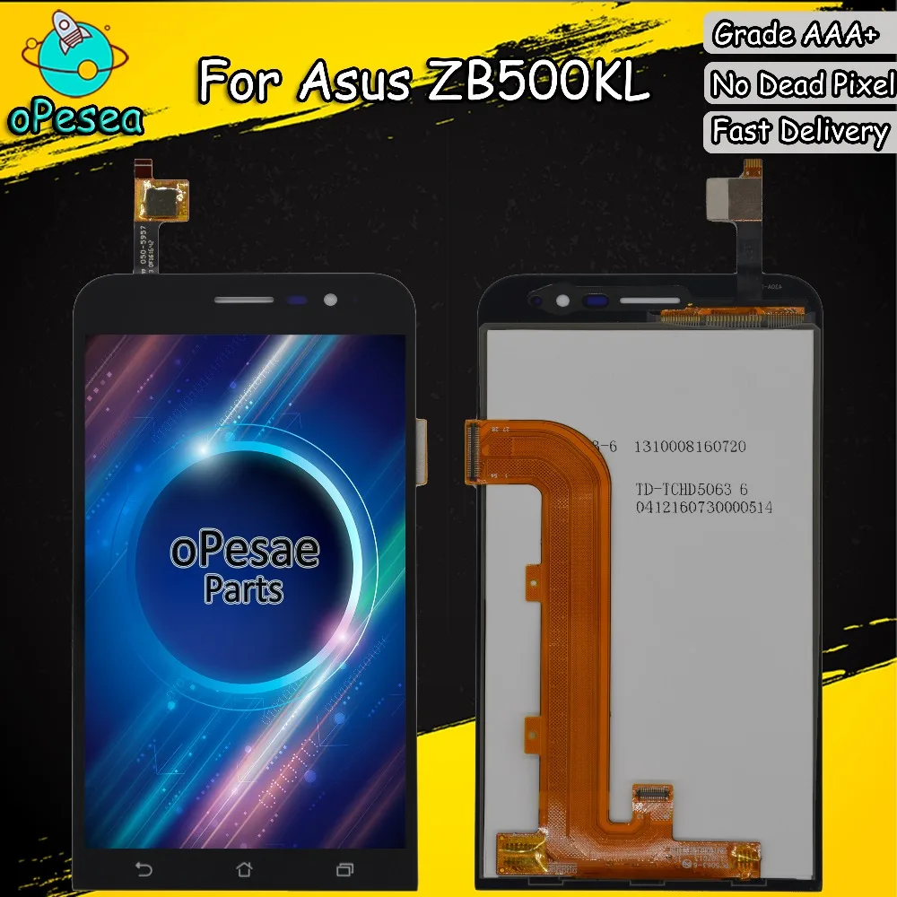 Экран телефона 5 0 ''для Asus Zenfone Go ZB500KL X00AD ЖК-дисплей панель сенсорный экран