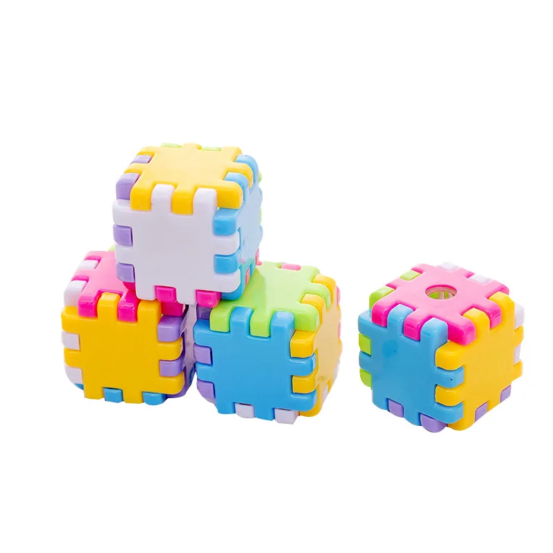 Милый Kawaii креативный Кубик Рубика формовочная пластиковая точилка для карандашей для детей Новинка деталь игрушка школьные принадлежности канцелярские принадлежности