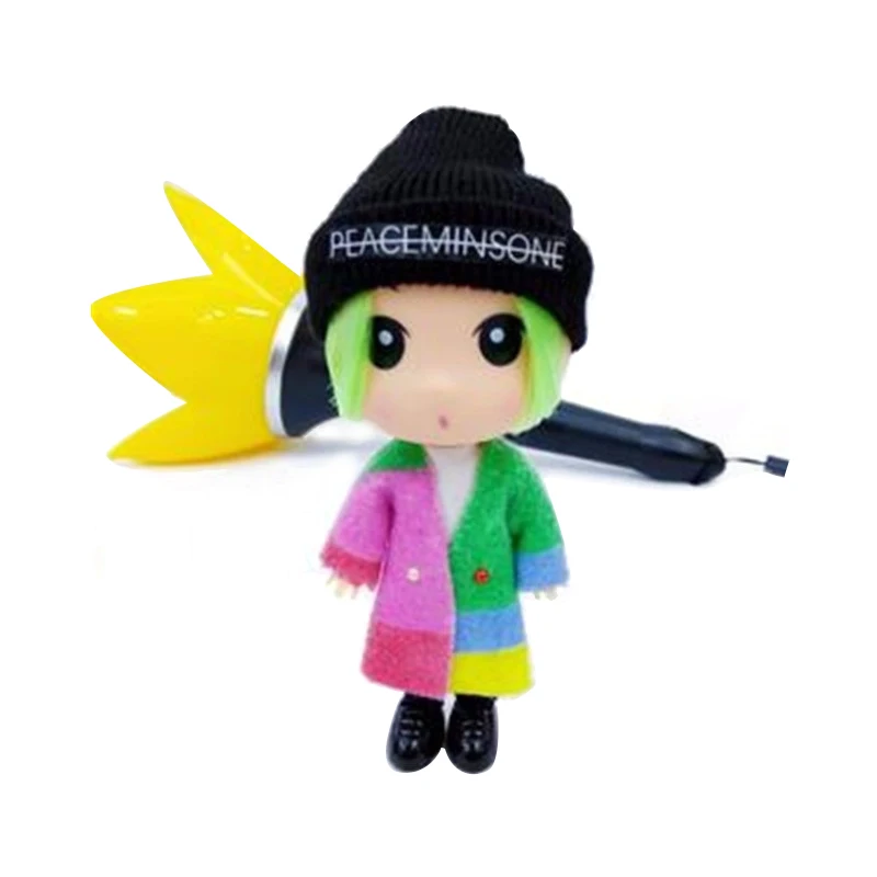 

KPOP BIGBANG G-dragon FXXK IT Doll GD 13cm/5" Figure Handmade Model Toy Collection