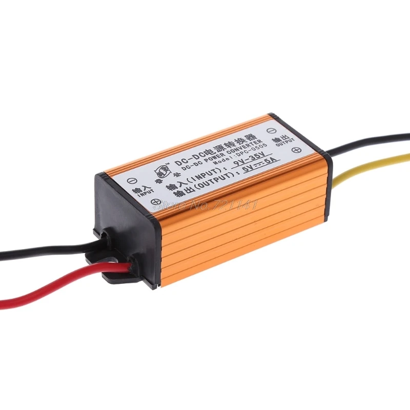 DC 12V 24V to 5V 5A преобразователь регулятор напряжения понижающий модуль питания MAR22