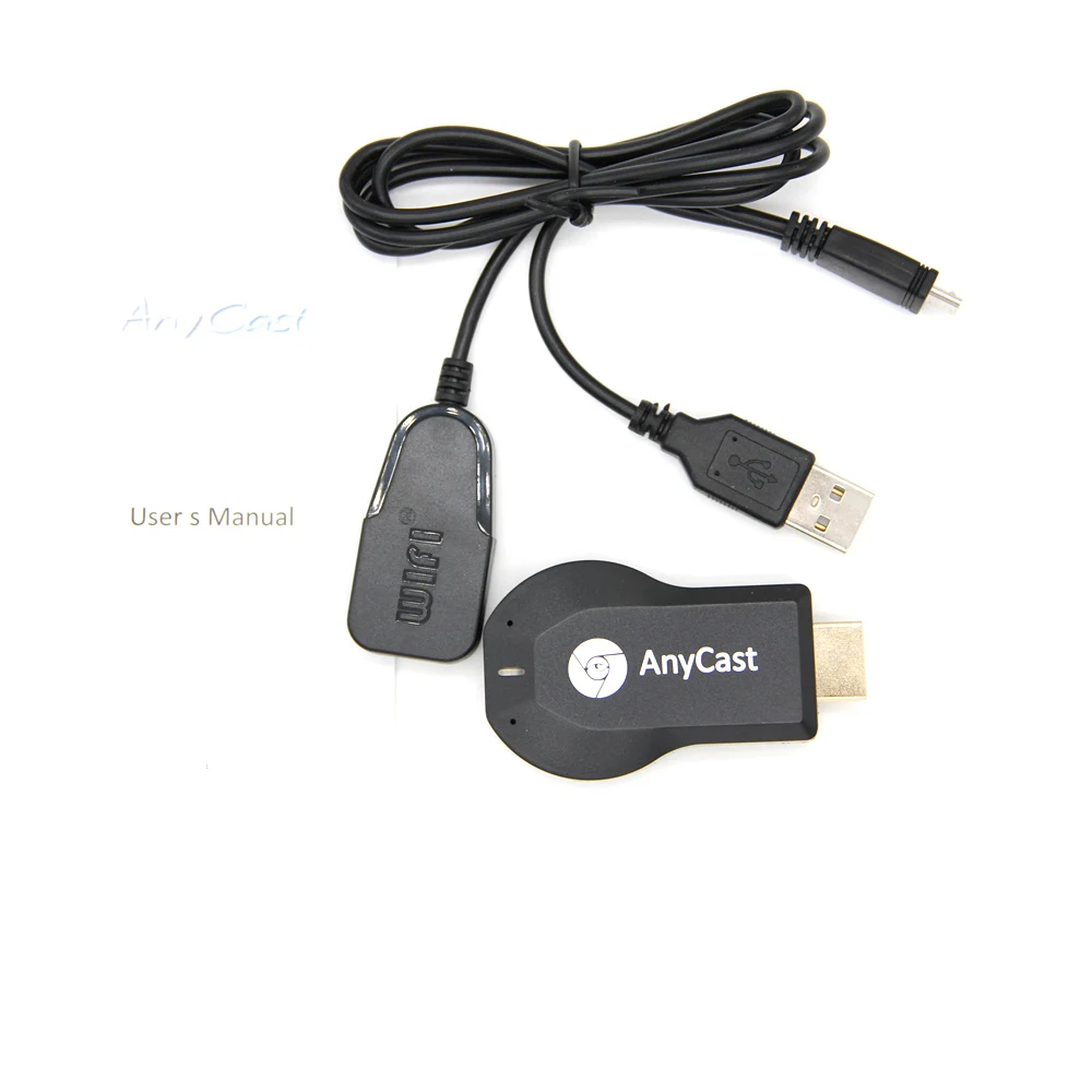 Адаптер для телевизора Anycast m2 Plus Miracast HDMI Wi Fi беспроводной приемник с зеркальным