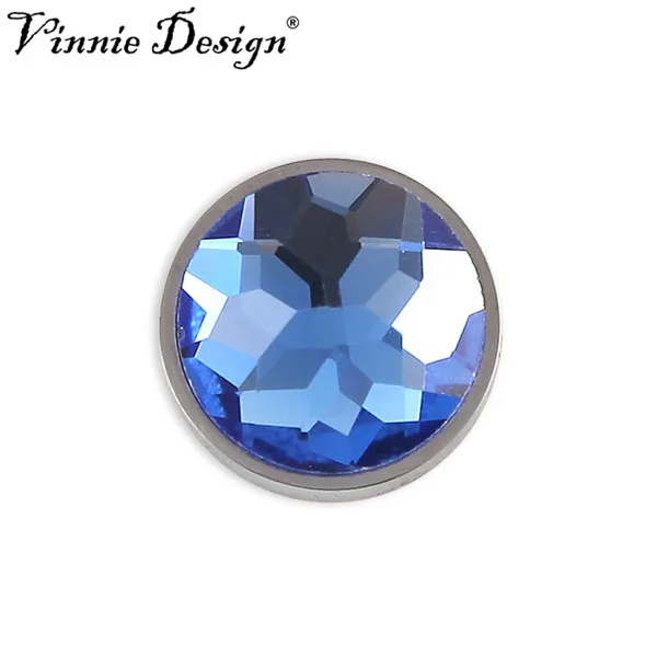 Vinnie Design joyería 12mm cristal magnético Moneda de moda cambiar pulsera y collar Acero inoxidable 1 unids Vinnie Design joyería 12mm cristal magnético Moneda de moda cambiar pulsera y collar Acero inoxidable 1 unids
