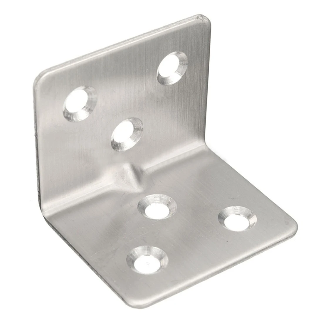Braces Industrial Hardware Baoblaze 100 Pcs White Plastic L Shape