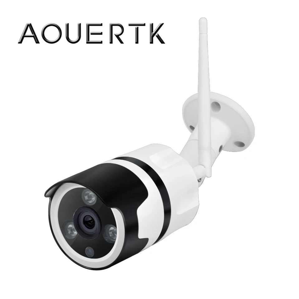 AOUERTK 5MP/3MP Audio intercom CCTV Camera ONVIF P2P IP Camera WIFI Street Wired Bullet Monitor Waterproof WiFi Camera CamHi