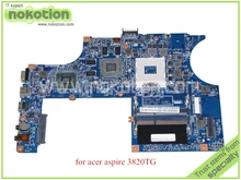 NOKOTION JM31-CP MB 09921-3M 48.4HL01.03M MBPV101001 For acer aspire 3820TG laptop motherboard HM55 ATI HD5650M MB.PV101.001