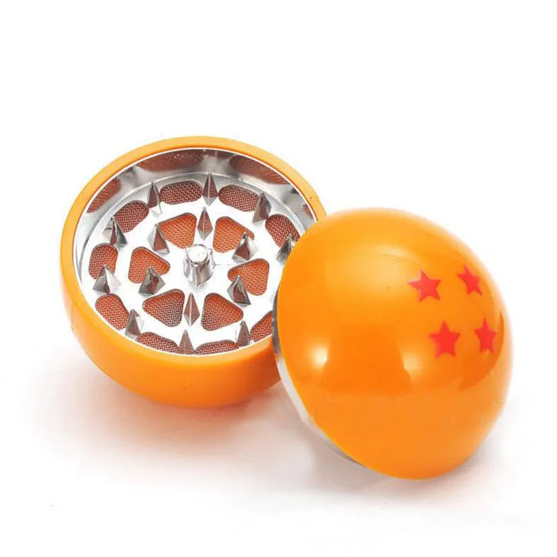 

1 Pcs Kawaii Multi Functional Four Stars 3 Layers Dragon Ball Herb Grinder Grinder Weed Cigarette Tobacco Smoking Weed Machine