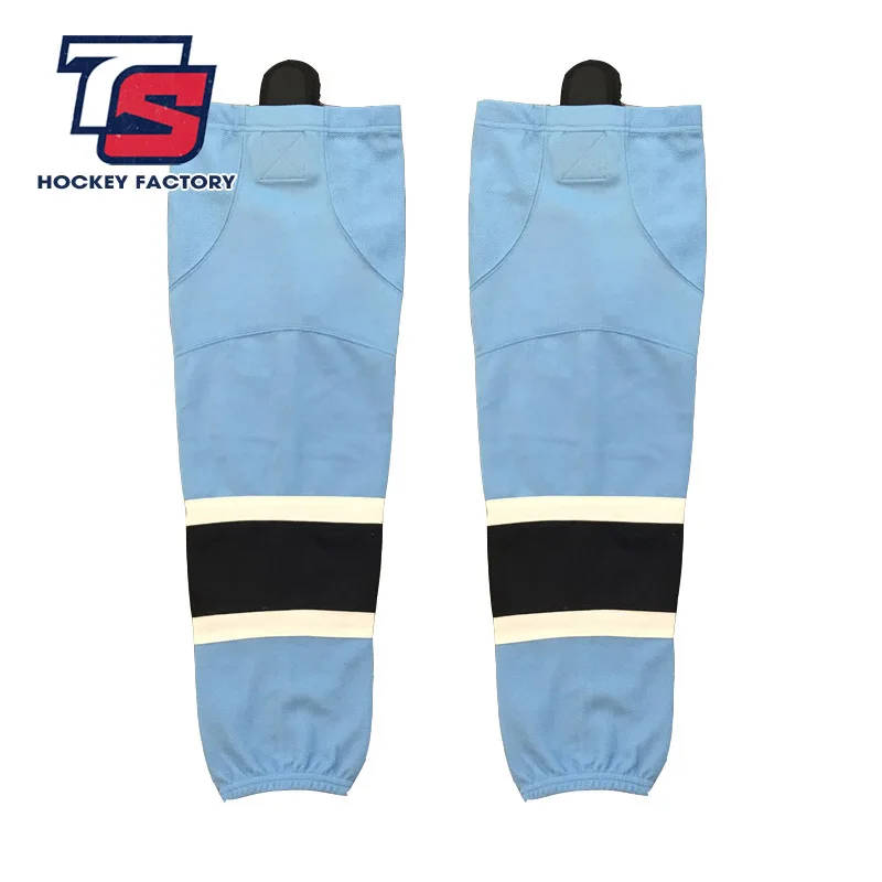 Cool hockey free shipping 100% Polyester Breathable Ice Hockey Socks Cheap Shin Guards W053 high quality men women sport