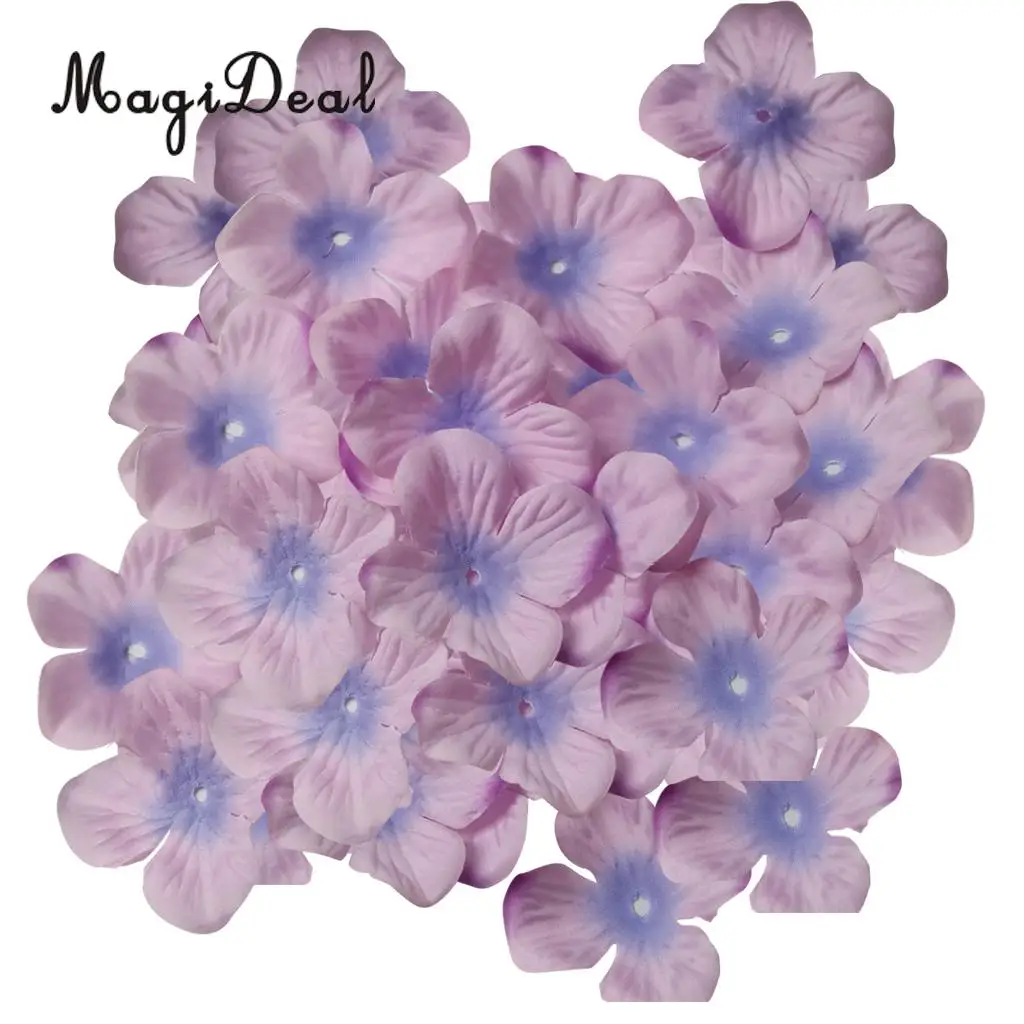 MagiDeal Delicate 500Pcs Artificial Rose Flower Petals Craft for DIY Hair Bow Dress Wedding Party Corsage Flower Garland Decor