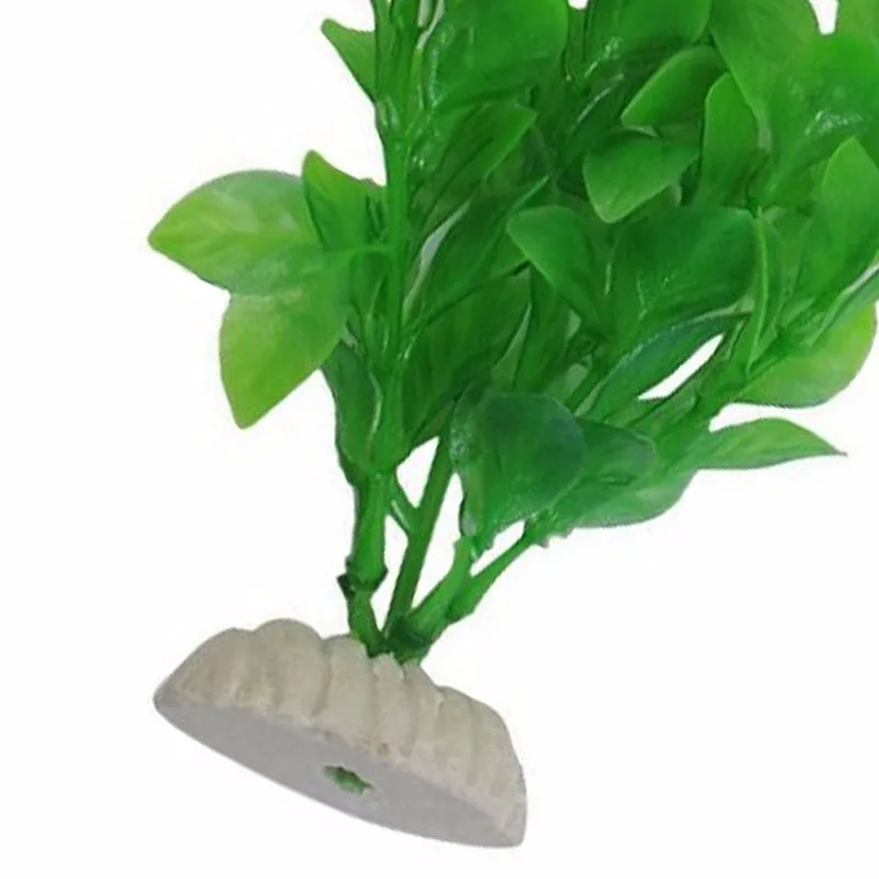 3 шт. аквариум для Аквариума Декор Зеленая искусственная пластмассовая трава растение орнамент C42