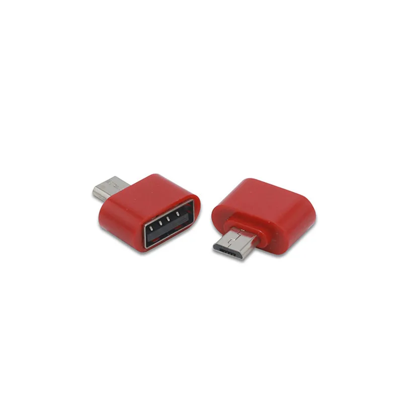 Микро USB к USB OTG адаптер 2,0 конвертер для планшетных ПК флэш-Мышь Клавиатура - Цвет: 7