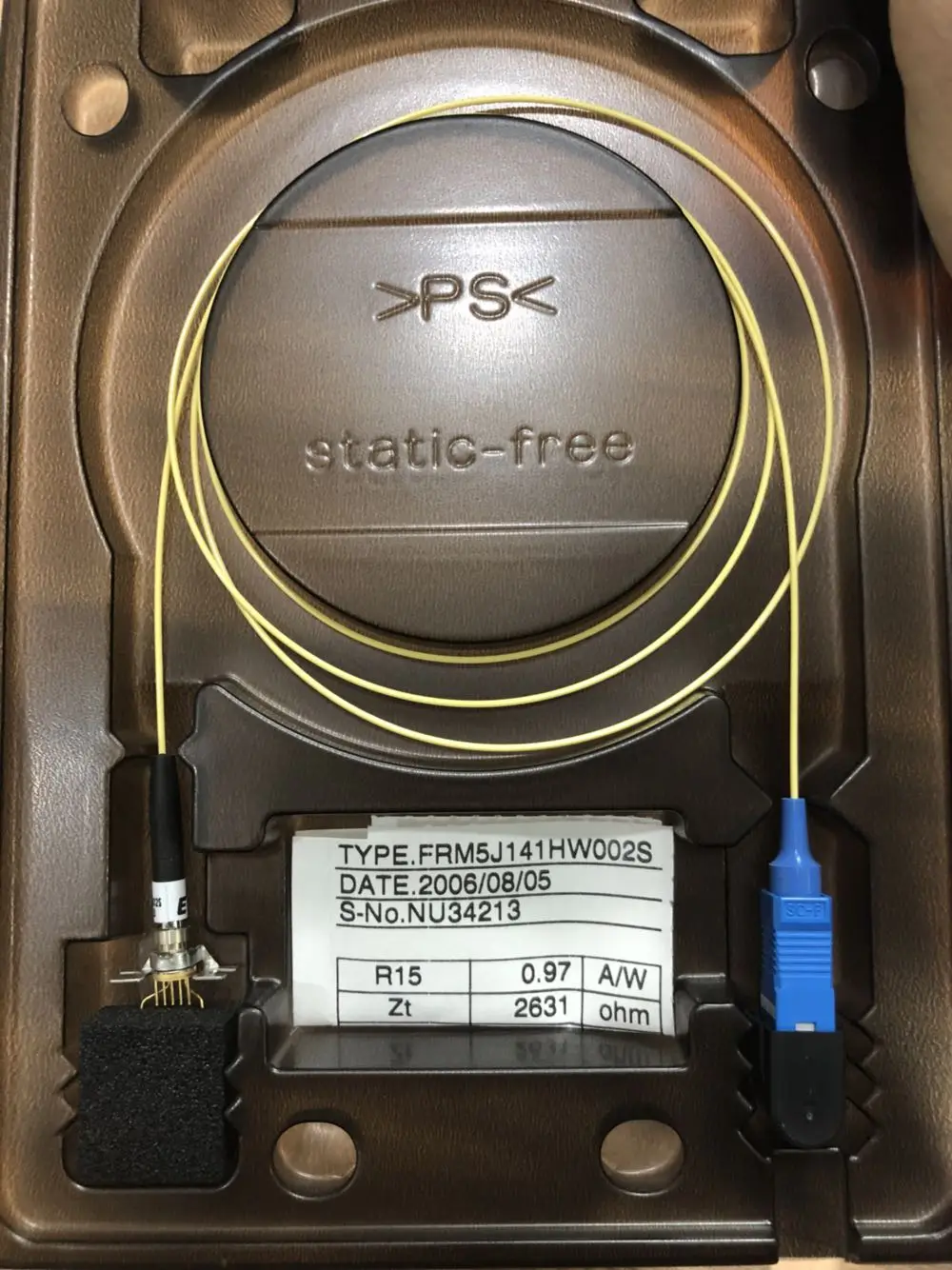 FRM5J141HW002S NU34213 1.25G APD Photodiode Laser Diode optical fiber
