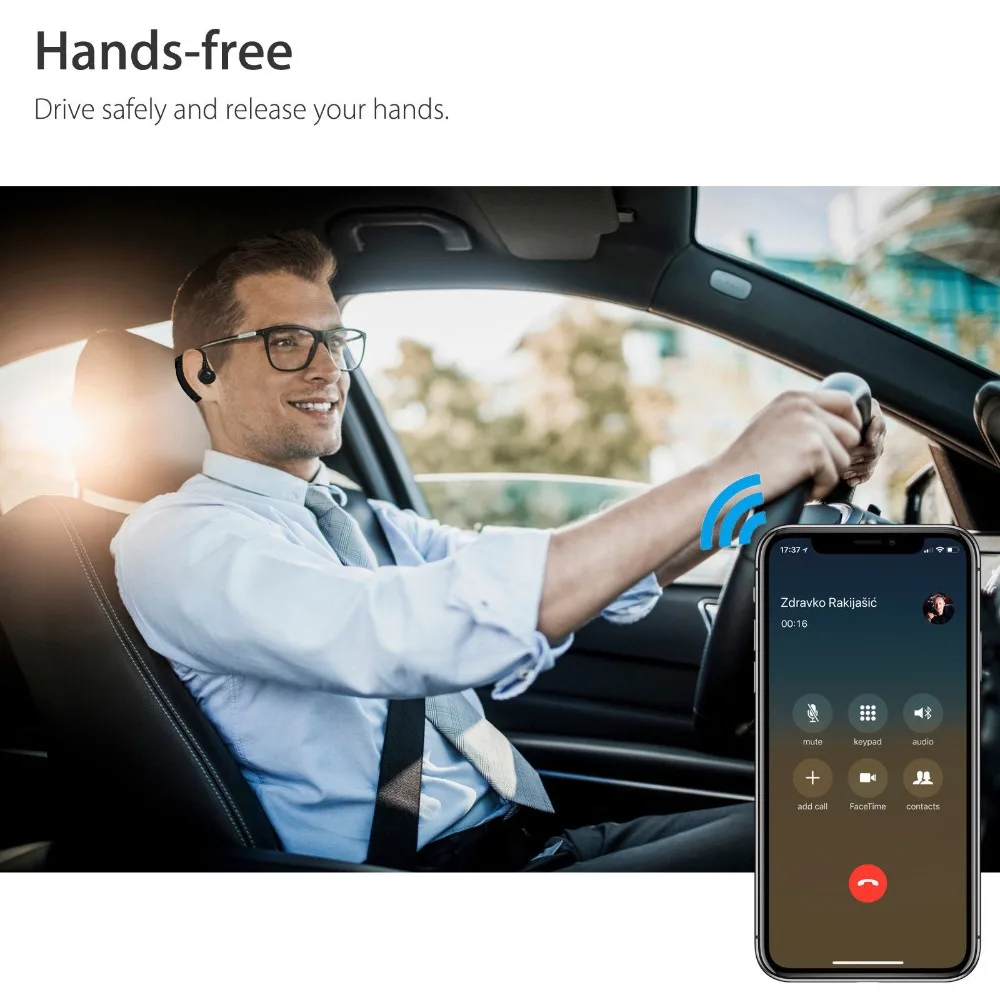 Беспроводные наушники XGODY V11 TWS Bluetooth с микрофоном без рук стерео Заушник для Iphone