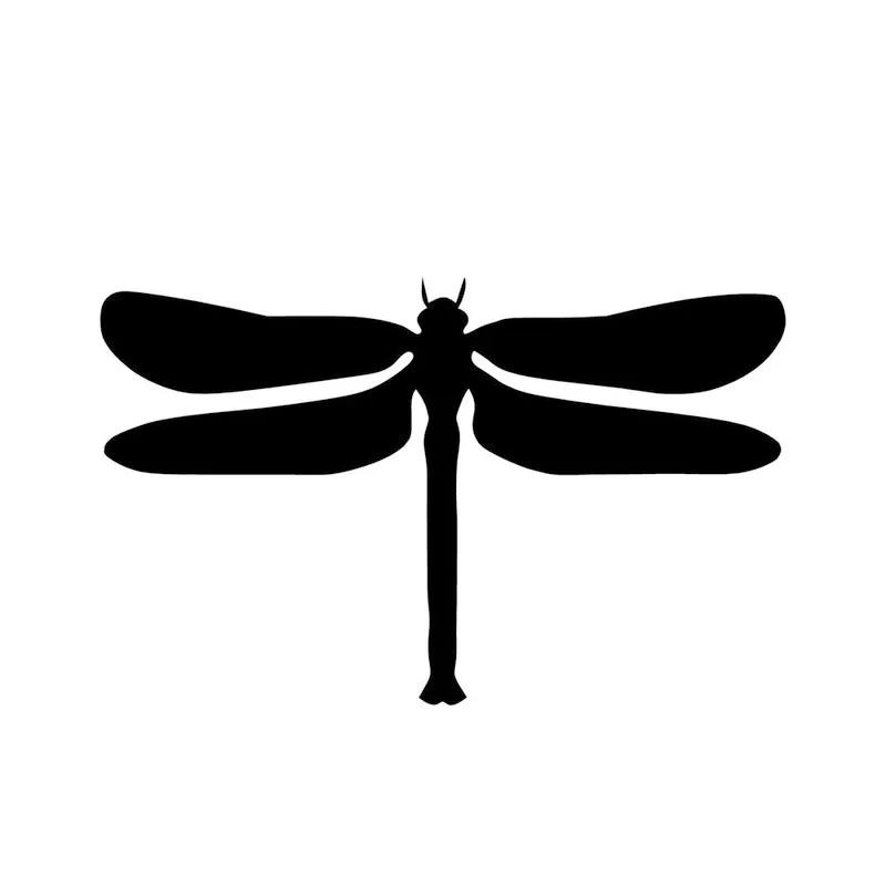 

HotMeiNi 15.5*9.5CM Dragonfly Car Sticker Decal Cartoon Reflective Decorative Auto Accessories Motorcycle Stickers