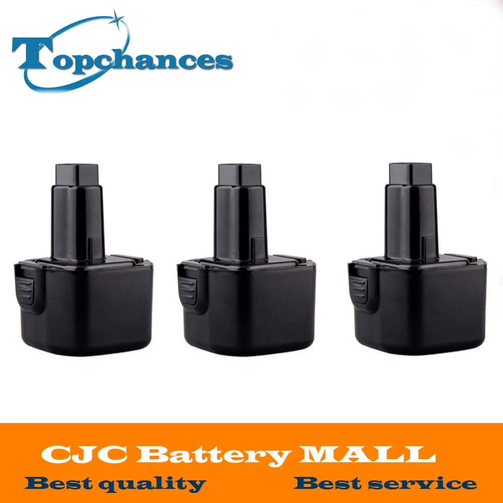 3PCS High Quality 9 6V 3 0Ah NI MH Replacement font b Power b font font