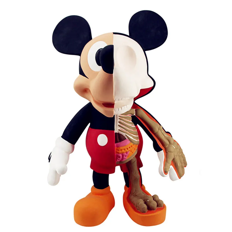 

102CM Street Art Medicom Toy Dissection Mouse Cosplay KAWS PVC Action Figure Collection Model Toy G1202