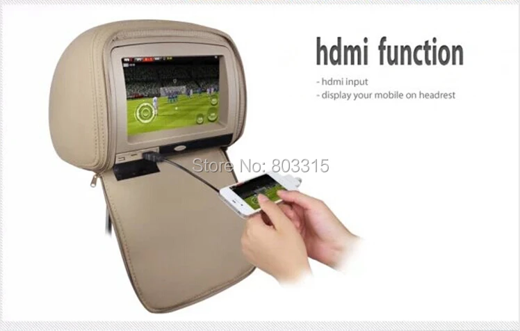 Clearance Free shipping 2x9 inch car headrest dvd player with touch screen+digital screen+ zipper+IR wirelss headphone game+IR+USB+SD+FM 3