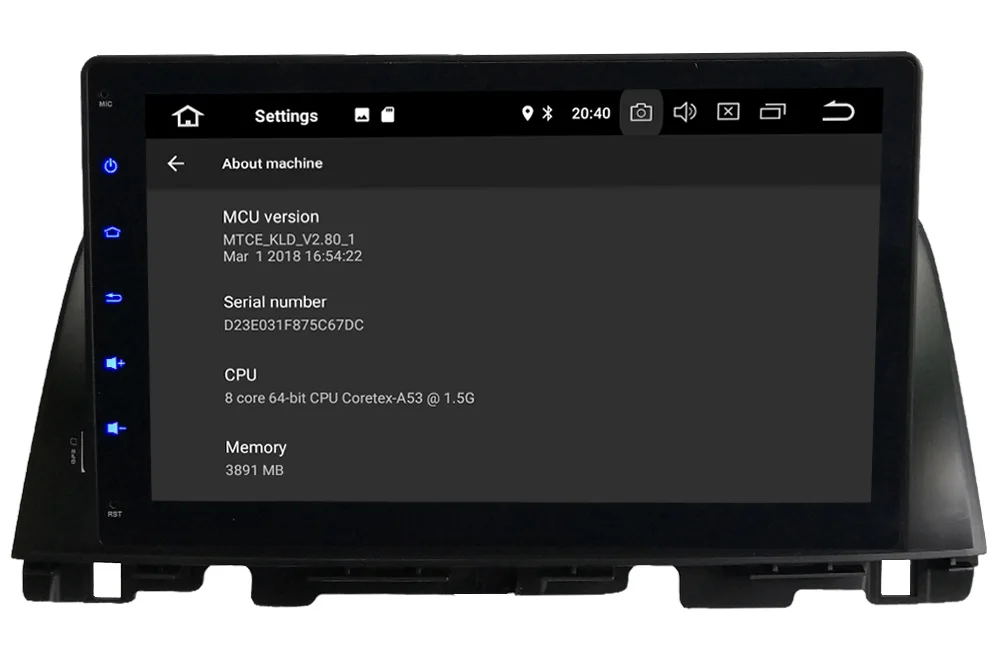 Perfect KLYDE 4GB RAM 32GB ROM 10.1" IPS Android 8.0 7.1 Octa Core PX5 4G WIFI DAB Car DVD Multimedia Player For Kia Optima K5 2015-2017 4