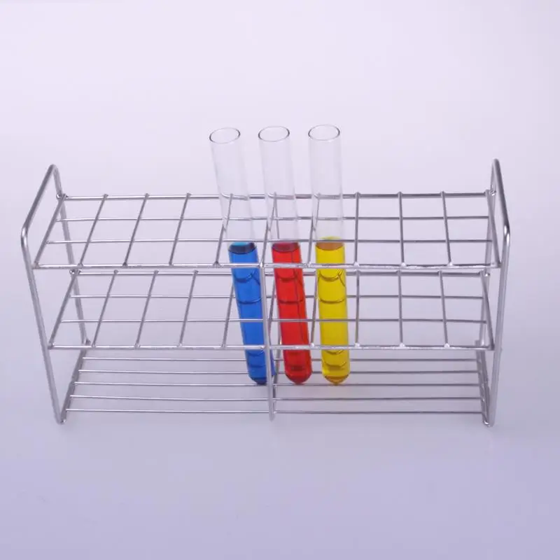 High quality square stainless steel test tube racks laboratory