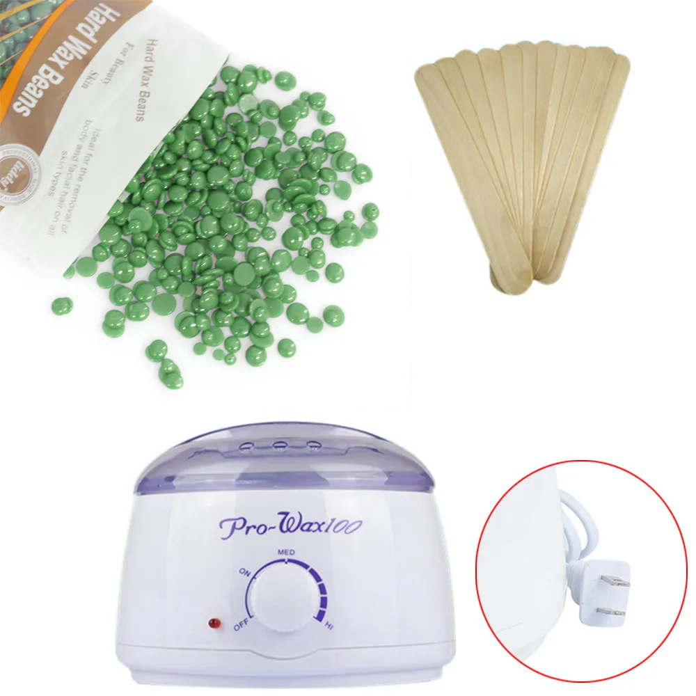 

NEW Depilatory Wax Machine Hair Removal Hot Paraffin Wax Warmer Heater Pot Machine Depilatory Hard Wax Bean Set Wholesale