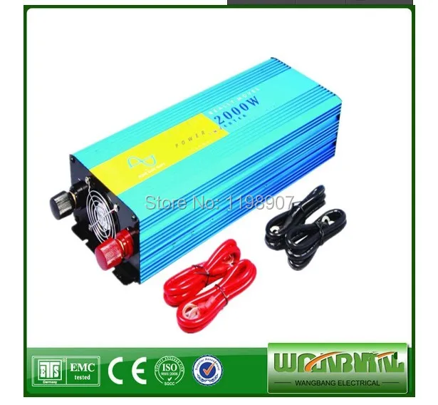 

1500W Pure Sine Wave Power Inverter,DC/AC Inverter For Wind/ Solar PV System,DC12/24 to AC110-120V, AC220- 240V,CE Approval