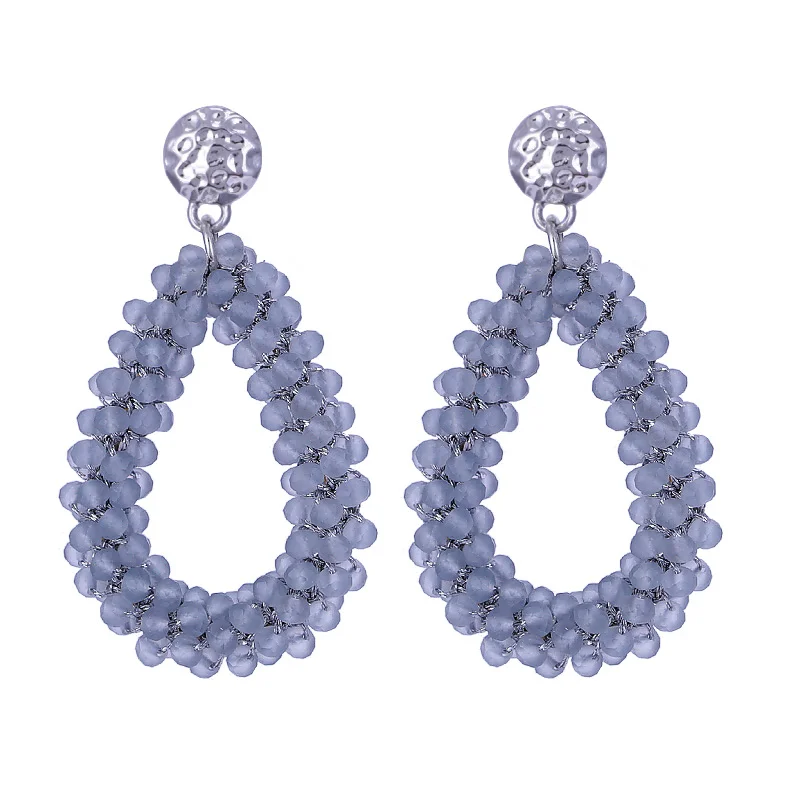 Sehuoran Aretes  Boho Wedding Earrings For Woman Pendients fashion Jewelry Statement Earrings (21)