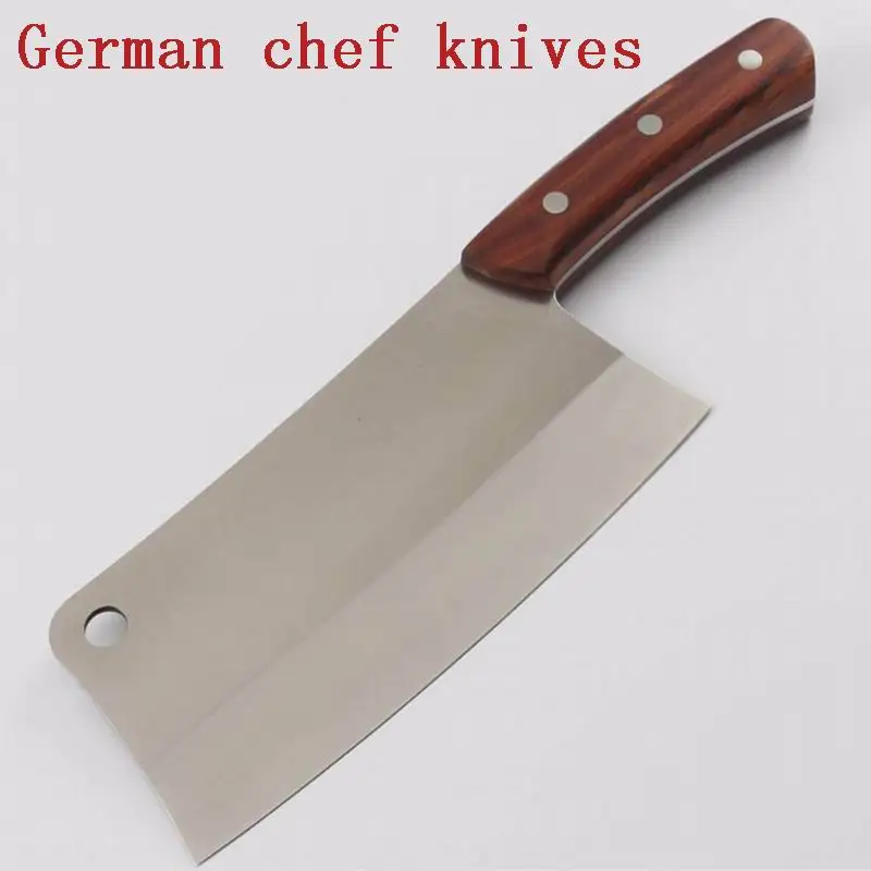 Traditional carbon steel kitchen Accessories knives slicing /chop bone /cutting knife+Chef