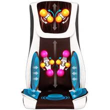 Vibrating electric body massager machine multifunction heating shoulder back massage cushion chair relax muscle therapy massage