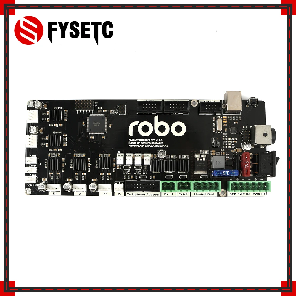 

ROBO Mainboard Based On A4988 Stepper Driver Board Mega2560 MCU Control Board For CNC Machines 3D Printer Parts