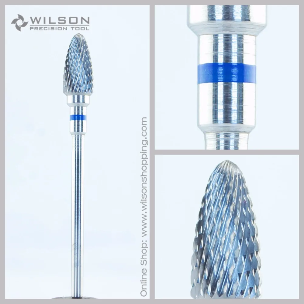 

Cross Cut - Standard(5000343) - ISO 190 - Tungsten Carbide Burs - WILSON Carbide Nail Drill Bit&Dental Burs