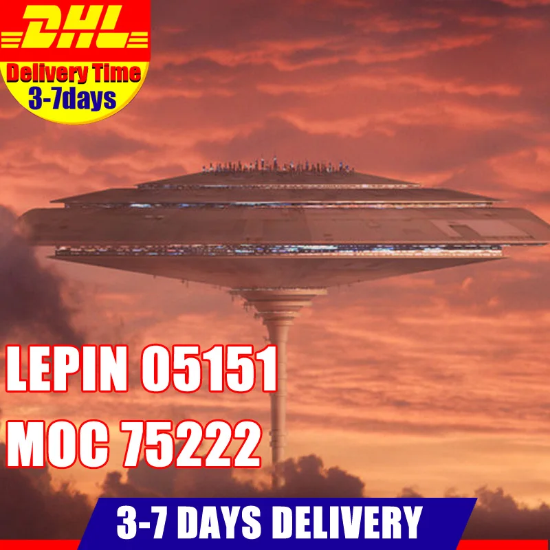 

Compatible 75222 Lepin 05151 3149 PCS Star Plan Series Wars Set Model Building Blocks Bricks Christmas Toy