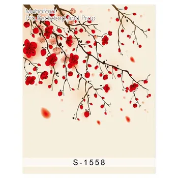 

Thin vinyl cloth photography backdrop computer Printing Spring beautiful scenery background for photo studio S-1558