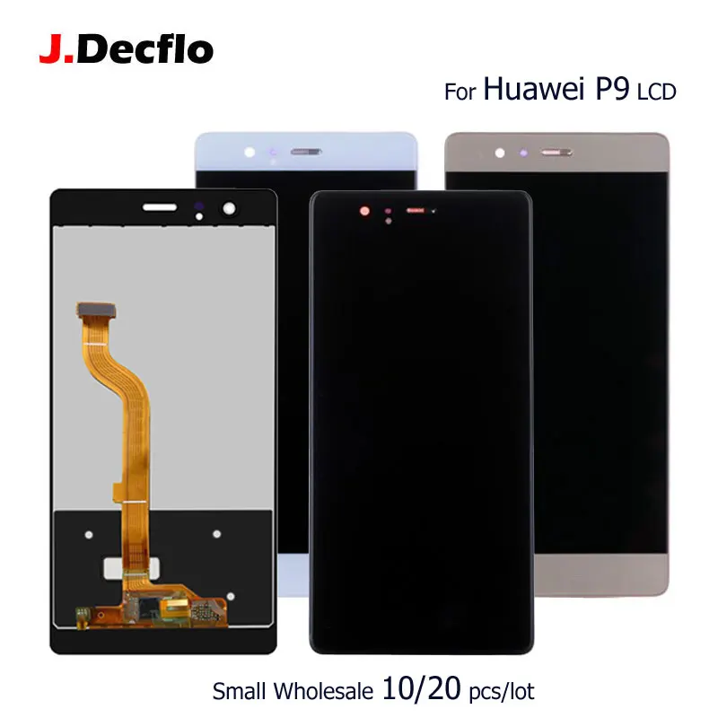 10/20 шт./партия для huawei P9 ЖК-дисплей + запасная часть сборочного узла цифрового