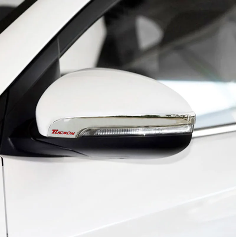 Prix pour Pour Hyundai Tucson 2016 2017 Chrome 2 pcs De Voiture Extérieur Côté Rétroviseur Miroir Protecteurs Moulure Accessoires Prix pour Pour Hyundai Tucson 2016 2017 Chrome 2 pcs De Voiture Extérieur Côté Rétroviseur Miroir Protecteurs Moulure Accessoires